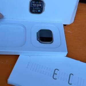 Apple Watch Ultra 2 (GPS+Cell) 49mm w Titanium Case & Trail Loop M/L - MX4L3LW/A